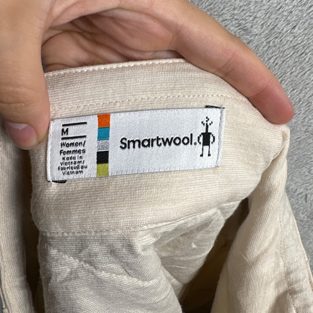 Smartwool Skirt Smartloft 60 Insulated Medium Cream Hiking Winter Comfort - Picture 3 of 7